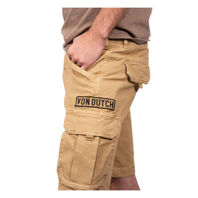 Von Dutch Cargo short canvas beige Shorts Von Dutch