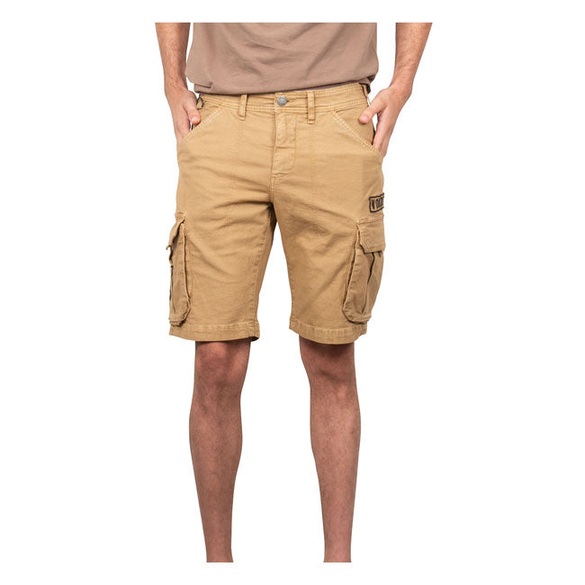 Von Dutch Cargo short canvas beige Shorts Von Dutch