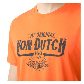 Von Dutch Original t-shirt orange T-Shirt Von Dutch