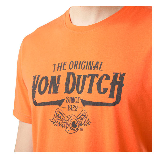 Von Dutch Original t-shirt orange T-Shirt Von Dutch