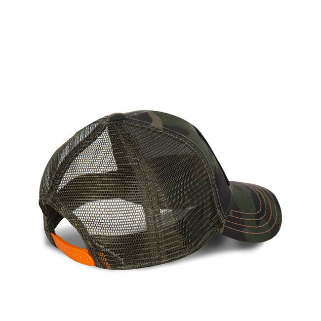 Von Dutch Heritage cap square patch camou Caps Von Dutch