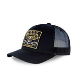 Von Dutch Heritage cap square patch eyes gold/black Caps Von Dutch