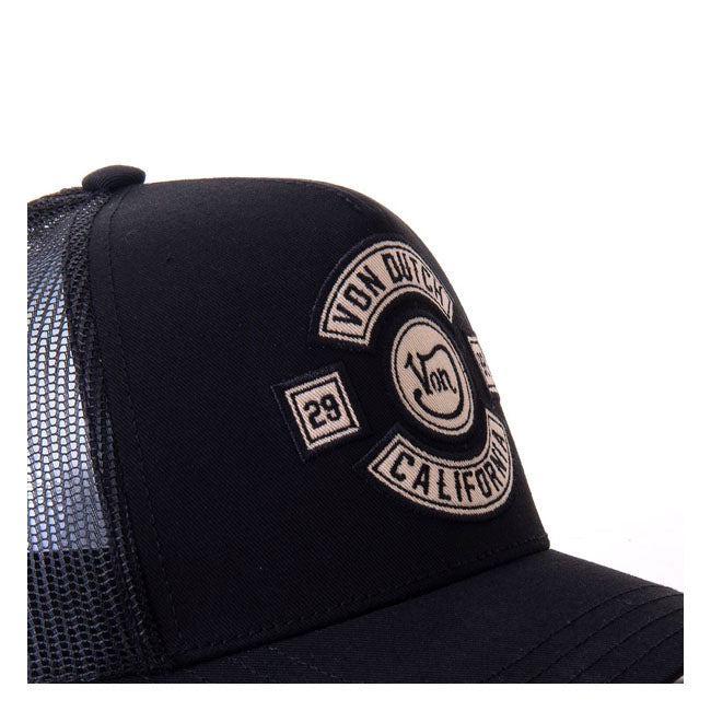 Von Dutch Heritage cap california black&white Caps Von Dutch