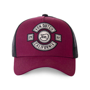 Von Dutch Heritage cap california bordeaux/black Caps Von Dutch