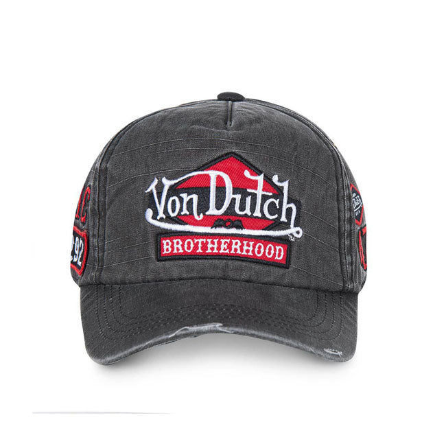 Von Dutch Heritage cap grey denim Caps Von Dutch