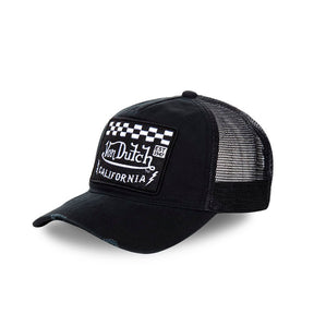 Von Dutch Heritage cap square patch racer/black Caps Von Dutch
