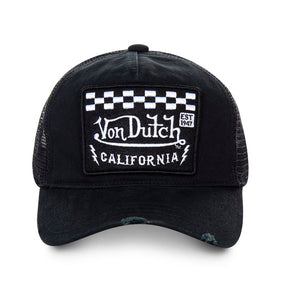 Von Dutch Heritage cap square patch racer/black Caps Von Dutch