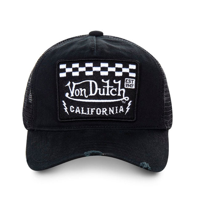 Von Dutch Heritage cap square patch racer/black Caps Von Dutch