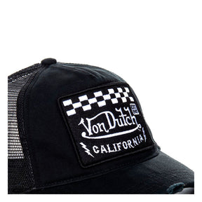 Von Dutch Heritage cap square patch racer/black Caps Von Dutch