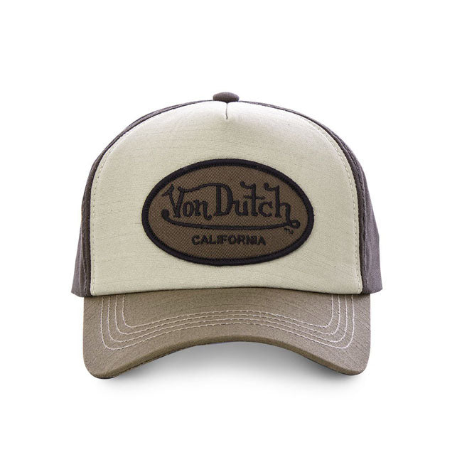 Von Dutch Permament cap 3-coloured marron 1 Caps Von Dutch