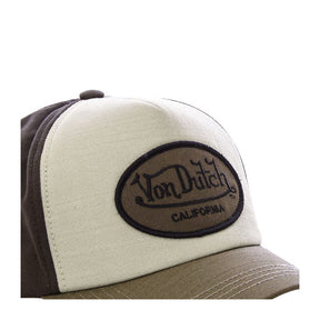 Von Dutch Permament cap 3-coloured marron 1 Caps Von Dutch