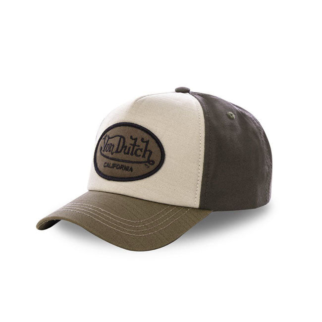 Von Dutch Permament cap 3-coloured marron 1 Caps Von Dutch