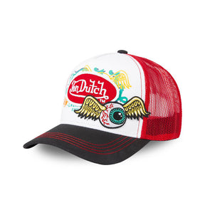 Von Dutch Lifestyle cap flying eye red Caps Von Dutch