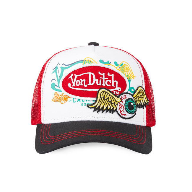 Von Dutch Lifestyle cap flying eye red Caps Von Dutch