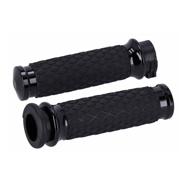 Avon Grips Grips Diamond Contour Blk Grips Avon Grips
