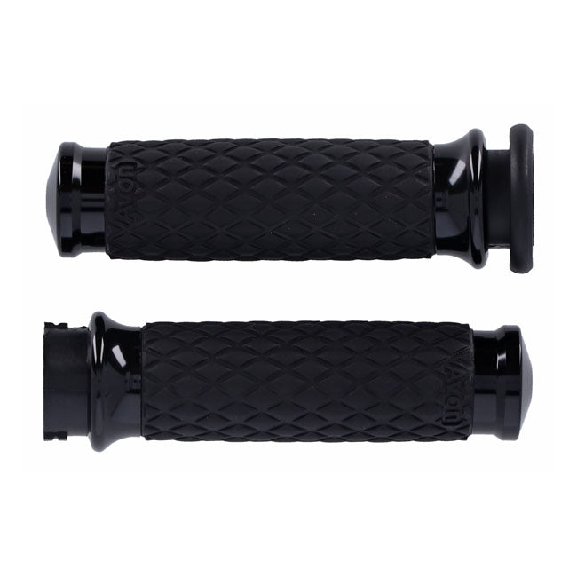 Avon Grips Grips Diamond Contour Blk Grips Avon Grips