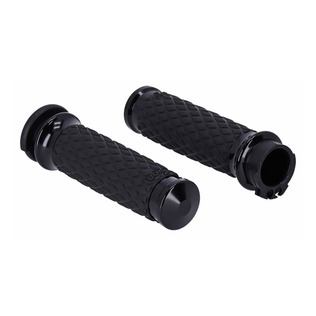 Avon Grips Grips Diamond Contour Blk Grips Avon Grips
