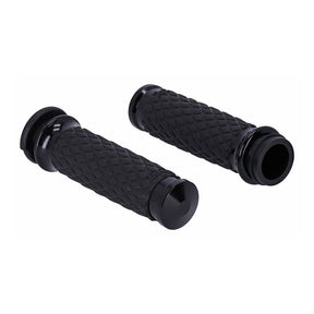 Avon Grips Grips Diamond Contour Blk Tbw Grips Avon Grips