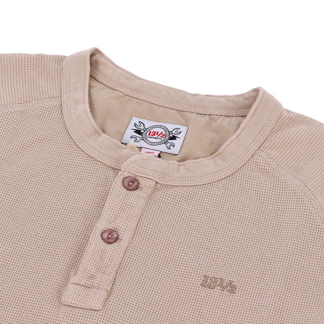 13 1/2 Waffle Jersey, Sand T-Shirt Long Sleeve 13 And A Half Company