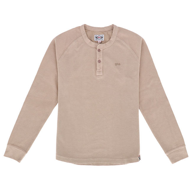 13 1/2 Waffle Jersey, Sand T-Shirt Long Sleeve 13 And A Half Company S