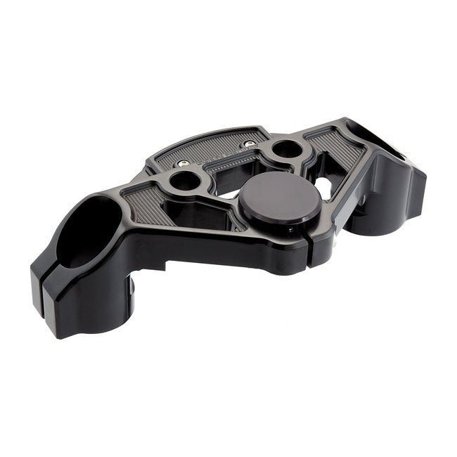 Arlen Ness, Method 2'''' (51mm) drop top tree. All black Triple Trees Arlen Ness
