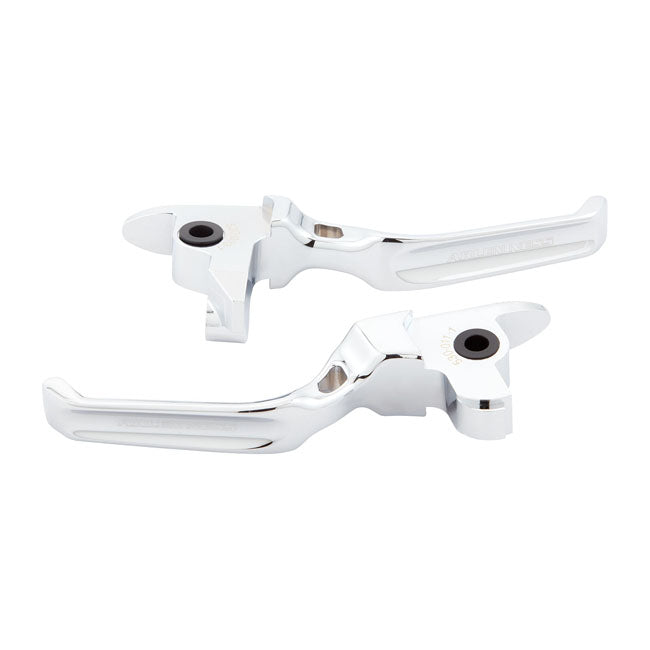 Method® Hand Levers, Chrome - 17-20 Touring Clutch/Brake Levers Arlen Ness