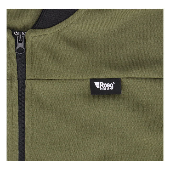 Roeg Frits Track Jacket Army Green Jackets Male Roeg