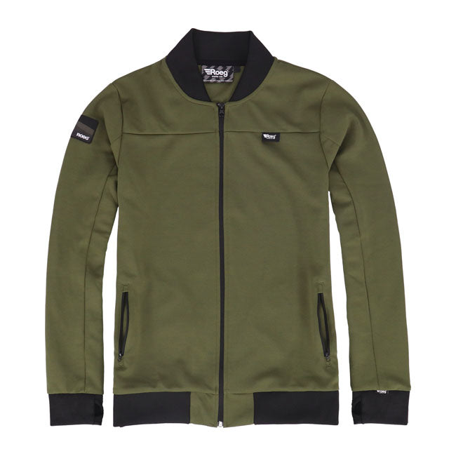 Roeg Frits Track Jacket Army Green Jackets Male Roeg