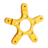 Arlen Ness 11.8" Mount Brake Rotor Adapter For Ness Wheel, Gold - 08+ Touring Brake Rotor Adapters Arlen Ness