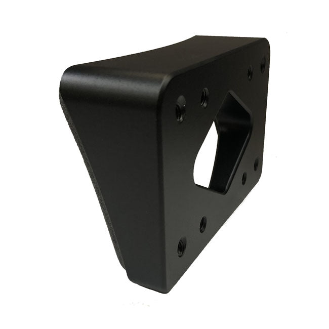 Dmp, License Plate Frame Mount Block. Large Angle License Plate Brackets Danish Motorcycle Parts