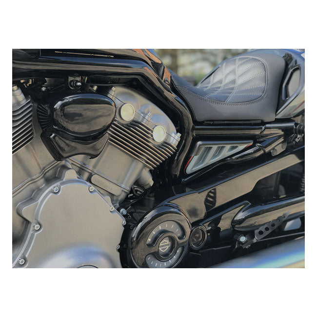 Killer Custom, V-Rod V-Rod ''Mustang'' Tank Side Covers Tank Covers Killer Custom
