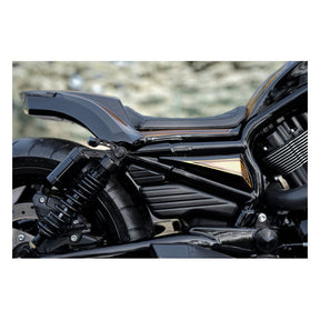 Killer Custom, V-Rod rear turn signal bracket. Black Turn Signals Mounts Killer Custom