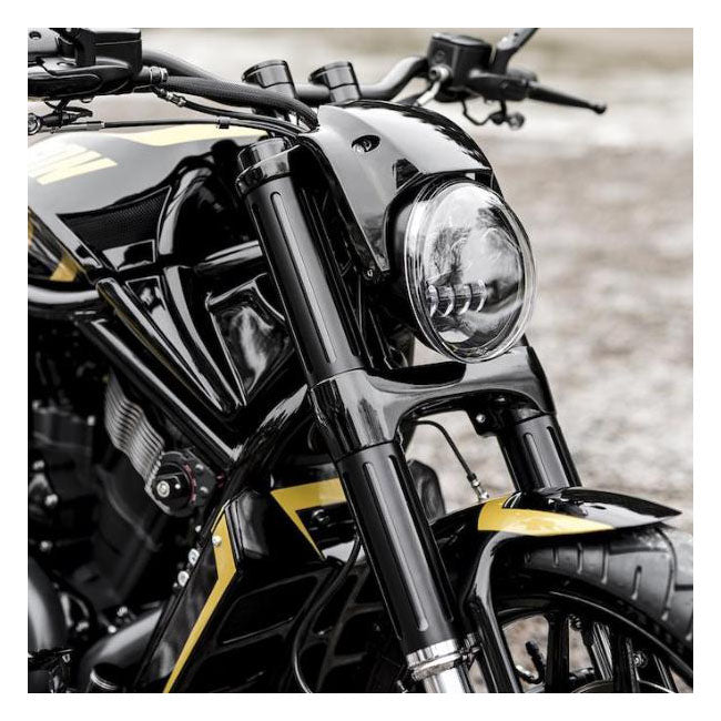 Killer Custom, V-Rod Headlight Lowering Kit Headlamp Brackets Killer Custom