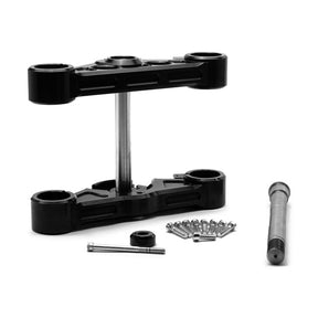 Killer Custom, 49mm Softail wide triple tree set. Black Triple Trees Top Trees Killer Custom