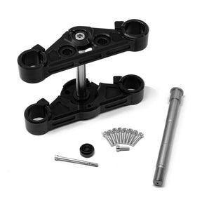 Killer Custom, 49mm Softail wide triple tree set. Black Triple Trees Top Trees Killer Custom