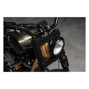 Killer Custom, 49mm Softail wide triple tree set. Black Triple Trees Top Trees Killer Custom