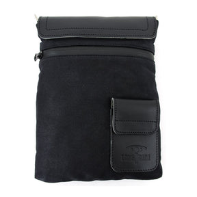 Longride, Small Heritage Waxed Duffle/Tank Bag. Black Bags Longride