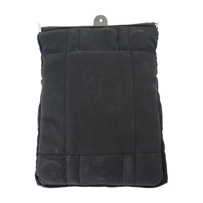 Longride, Small Heritage Waxed Duffle/Tank Bag. Black Bags Longride