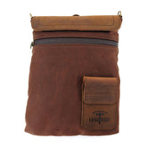 Longride, Small Heritage Waxed Duffle/Tank Bag. Brown/Ranger Bags Longride