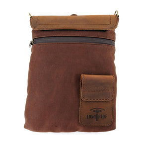 Longride, Small Heritage Waxed Duffle/Tank Bag. Brown/Ranger Bags Longride
