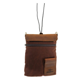 Longride, Small Heritage Waxed Duffle/Tank Bag. Brown/Ranger Bags Longride
