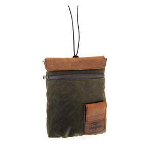 Longride, Small Heritage Waxed Duffle/Tank Bag. Khaki/Ranger Bags Longride
