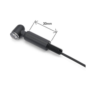 Daytona, 8mm turn signal extension set. Black Turn Signals Mounts Daytona