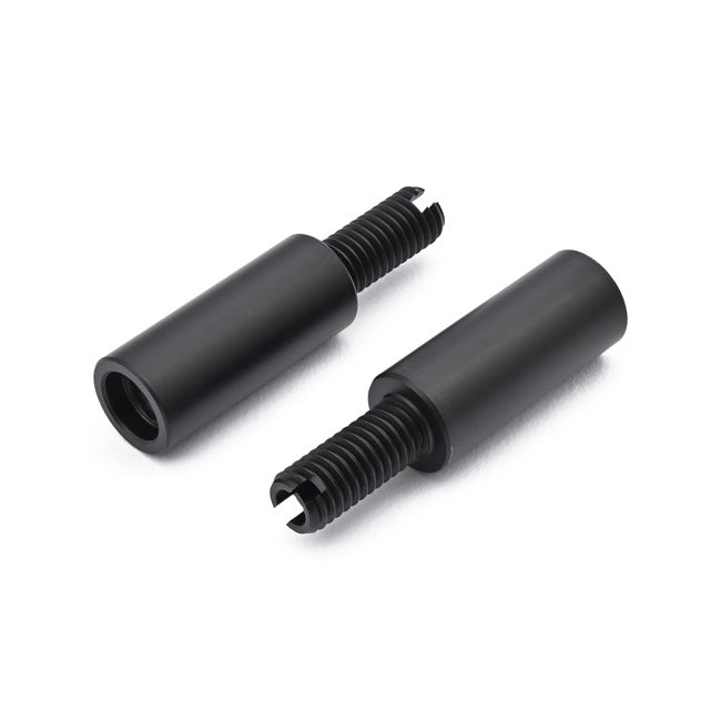 Daytona, 8mm turn signal extension set. Black Turn Signals Mounts Daytona