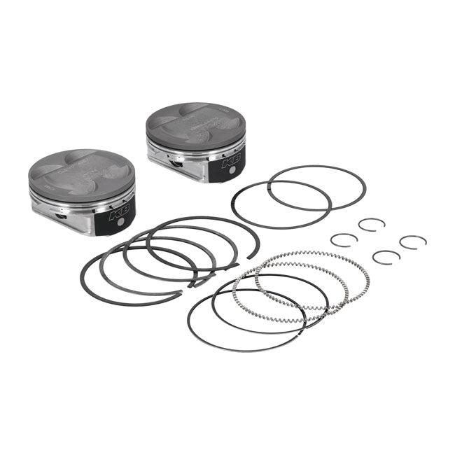 Kb, M8 114"/117" To 128" Big Bore Conversion Piston Kit. Std Pistons Kb Performance Piston