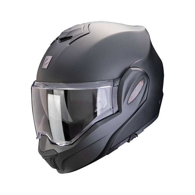 Scorpion Exo-Tech Evo Pro helmet pearl matte black Helmets Scorpion