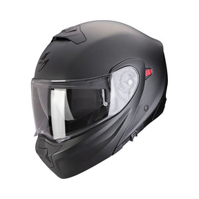 Scorpion Exo-930 Evo helmet pearl black matt Helmets Scorpion