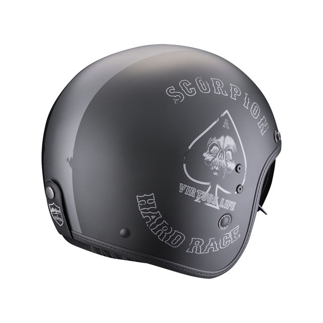 Scorpion Belfast Evo helmet matt black/silver Helmets Scorpion