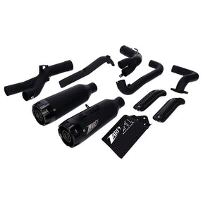 Zard, 2-1-2 Nightster 975 exhaust system. Black Full Exhaust System Zard
