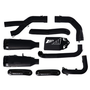 Zard, 2-1-2 Nightster 975 exhaust system. Black Full Exhaust System Zard